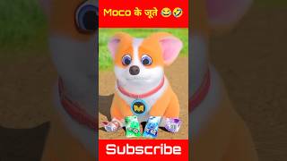 Moco के जूते 😂🤣  Moco Dog Funny Shorts Video [upl. by Jean]