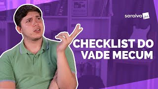 Checklist para escolher o seu Vade Mecum [upl. by Tihom]