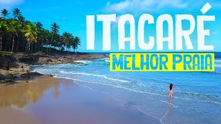 A MELHOR PRAIA DE ITACARÉ Jeribucaçu  Bahia [upl. by Ahsenet]