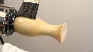 Applying Sanding Sealer Woodturning Howto [upl. by Zashin]