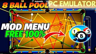 NEW 8 BALL POOL HACK  Free Download 2024  NEW MOD MENU PC EMULATOR [upl. by Anatlus503]