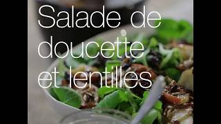 Salade de doucette et lentilles  Recette de Betty Bossi amp Miele [upl. by Uni]