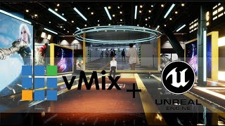 Free Virtual SET UnrealEngine para Vmix y Tricaster [upl. by Etheline684]