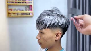 CARA SEMIR RAMBUT SILVER  ASHGREY  CUMA 1 MENIT RAHASIANYA‼️ [upl. by Oikim]