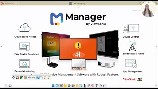 Broadcasting Urgent Alerts with ViewSonic Manager [upl. by Enohpesrep]