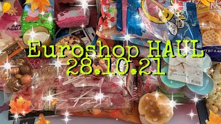 Euroshop HAUL Halloween Herbst  HAUL 281021 [upl. by Druci]