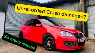 I bought a cheap MK5 Golf GTI Edition 30 with a sketchy past Everything wrong with it [upl. by Yssirhc]