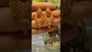 2024 24 Karat gold earing goldjewellery diwalispecial [upl. by Merri568]