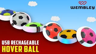 Wembley USB Rechargeable Hover Football  Indoor Floating Hoverball Air Football Soccer Game [upl. by Bajaj]