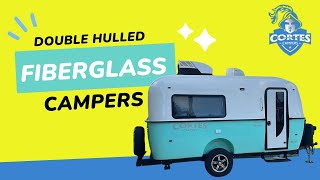 Fiberglass Camper with Double Hulled Construction by Cortes Campers [upl. by Noret]