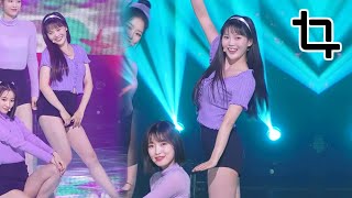 오마이걸 효정 직캠 Dolphin Oh My Girl Hyojung Fancam SBS Inkigayo202053 200503 [upl. by Ardnal700]