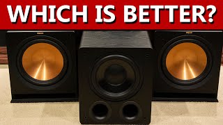 SVS PB3000 vs Dual Klipsch R115SW Real World Comparison [upl. by Secor]