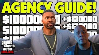 GTA 5 Online Ultimate AGENCY Money Guide 2024 [upl. by Pettit418]