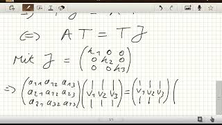 Beweis zu Diagonalisierung und Eigenvektorgleichungen [upl. by Eenhat]