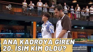 Masterchef Türkiye Ana Kadroya Giren 20 İsim Belli Oldu [upl. by Scot450]