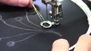 Free Motion Machine Embroidery  with Christopher Nejman [upl. by Ahsot]