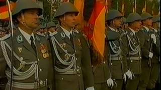 40 Jahre DDR East Germany Military Parade 1989 [upl. by Eitsud]