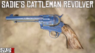 How to Make Sadies Cattleman Revolver  RDR2 [upl. by Jone]