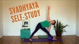 SVADHYAYA – selfstudy Yoga Philosophy in Practice [upl. by Dilks]