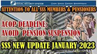 SSS ACOP EXTENDED 2023  PILIPINAS NEWS [upl. by Nanji]