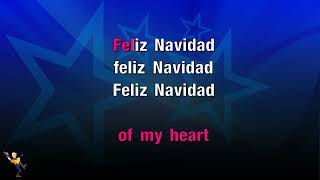 Feliz Navidad  Jose Feliciano KARAOKE [upl. by Noj]