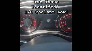 SRT Hellcat Broken IC Coolant Low broken hellcat comedy [upl. by Zinah]