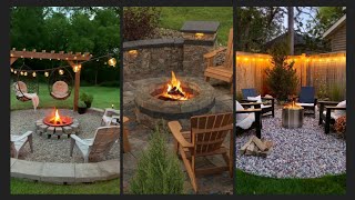 Modern outdoor fire pit design ideas  Top 20 outdoor firepit design [upl. by Lashonde]