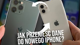 Jak przenieść dane ze starego iPhonea na nowy  Jak przenieść dane z iPhone na iPhone [upl. by Zaccaria]