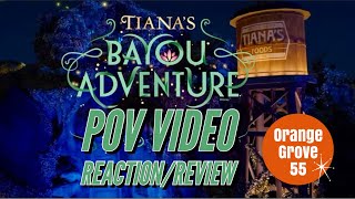 Tianas Bayou Adventure POV Video ReactionReview [upl. by Klute76]