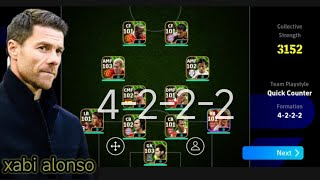 Manager xabi alonso in efootball 4222 [upl. by Zela]