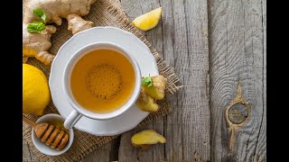 Healthy Ginger Honey Lemon 🍋 Tea  Quick recipe [upl. by Llerot652]