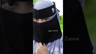 1 part arabian niqab❤️ Facebook Page Black abaya By Zannat❤️ [upl. by Schafer]