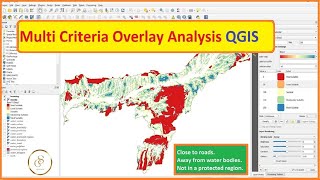 Multi Criteria Overlay Analysis with QGIS A Comprehensive Geospatial Tutorial  26  GISSchools [upl. by Naillimixam849]