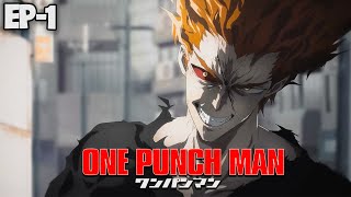 One Punch Man Season 3 Episode 1 Explained in Hindi 🔥🔥 [upl. by Nimaynib114]