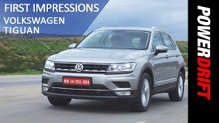 Volkswagen Tiguan  First Drive  PowerDrift [upl. by Sheeran]