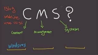 What is a CMS  Content Management Sysytem [upl. by Jacobo6]