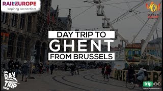 Day Trip To Ghent Belgium  Travel Vlog  World Culture Network [upl. by Adall373]