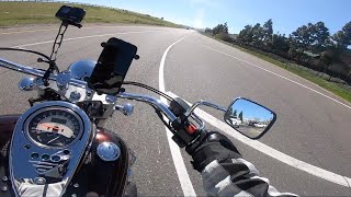 How does the Vulcan 900 classic handle on freeway [upl. by Bronnie]