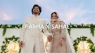 Our Wedding Video ♥️  Farha amp Sahal [upl. by Garber]