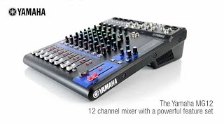 Yamaha MG12 Analog Mixing Console [upl. by Yanal593]