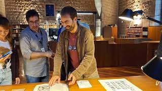 Esperanto Präsenz in der Nationalbibliothek von Barcelona [upl. by Memberg]