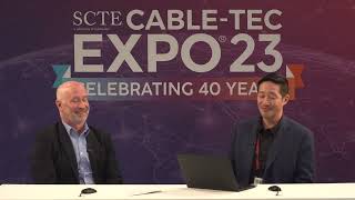 SCTE Cable Tec Expo 2023 Neil Tang Inteview [upl. by Tindall320]