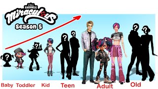 Miraculous Ladybug Season 5 Growing Up Full  Star WOW [upl. by Antipas]