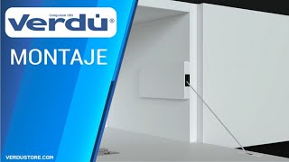 Cómo montar SLIMWINCH Sistema para apertura de puertas de muebles descendentes [upl. by Denison]