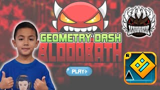 Unlock Your Potential Conquer the Challenging Bloodbath Level in Geometry Dash [upl. by Aylsworth]