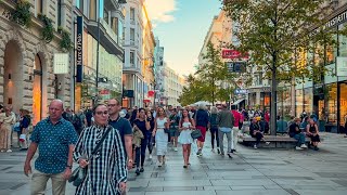 Vienna Walk City Center September 2024  4K HDR [upl. by Dolly532]