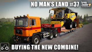 Buying The New Combine amp Forestry Work  No Mans Land 37 Farming Simulator 19 Timelapse [upl. by Repotsirhc692]