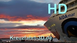 AIDA Reisebericht Mittelmeer Kreuzfahrt  Tag 4  Livorno mit AIDAmar HD  2D [upl. by Norri696]