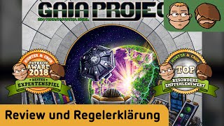 Gaia Project Ein Terra Mystica Spiel  Brettspiel  Review [upl. by Trebmal318]