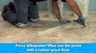 Installing largeformat tile over concrete floors [upl. by Elockin290]